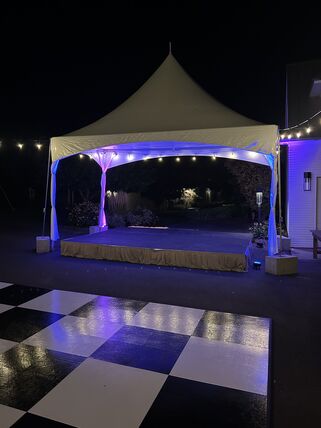 Marquee Tent - 10x20 rental from NCW Event Rentals, available in Wenatchee, Cle Elum, Chelan and Leavenworth Washington