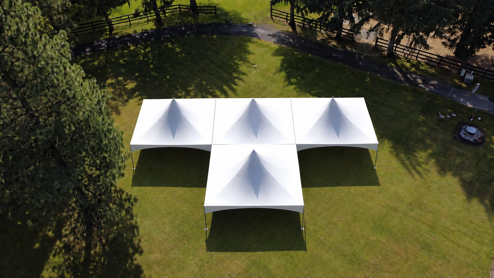 Marquee Tent - 20x80 rental from NCW Event Rentals, available in Wenatchee, Cle Elum, Chelan and Leavenworth Washington