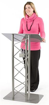 Podium rental for speeches and presentations — available to rent for weddings and corporate events in Cle Elum and Suncadia, Washington