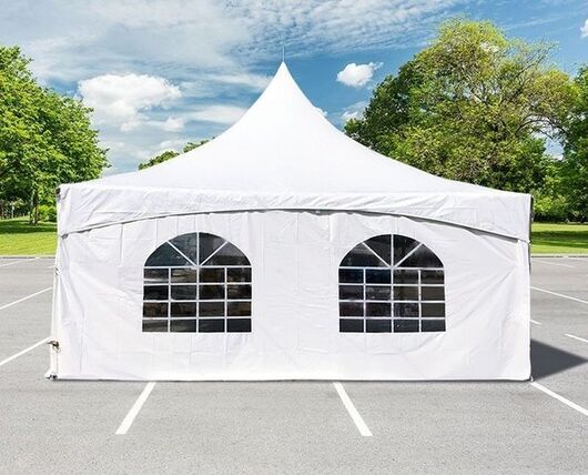 Rainier Sidewalls – (20′ Marquee) rental from NCW Event Rentals, available in Wenatchee, Cle Elum, Chelan and Leavenworth Washington