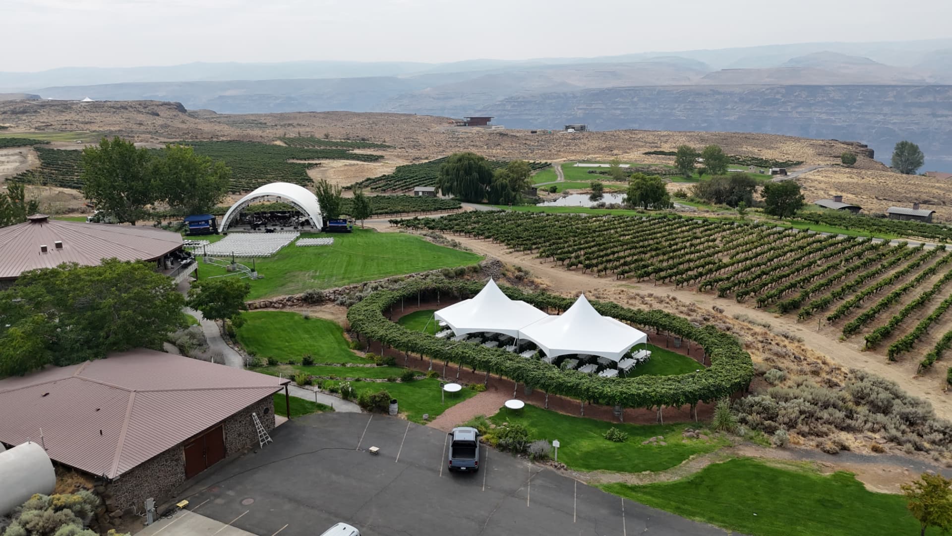 2X Hex Package rental from NCW Event Rentals, available in Wenatchee, Cle Elum, Chelan and Leavenworth Washington