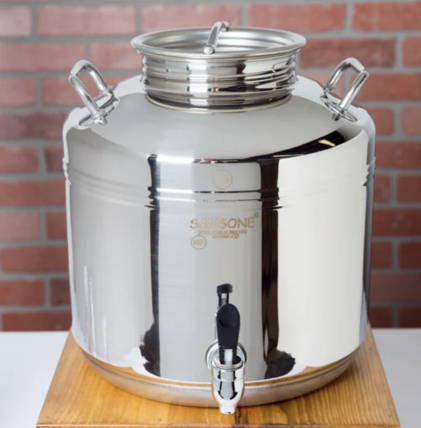 Stainless steel beverage dispenser rental — available to rent for weddings and corporate events in Cle Elum and Suncadia, Washington