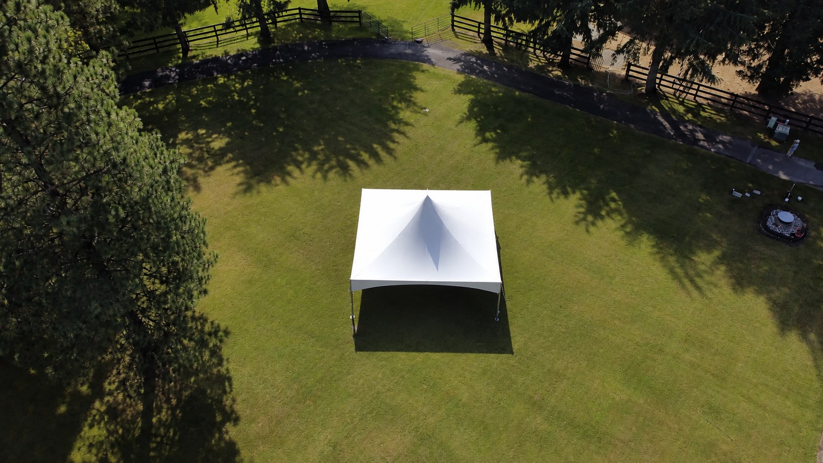 Marquee Tent - 20x20 rental from NCW Event Rentals, available in Wenatchee, Cle Elum, Chelan and Leavenworth Washington